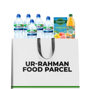 5 Bottles Water,  Carton of juice,  Diluted orange / Blackcurrant (Token 3)