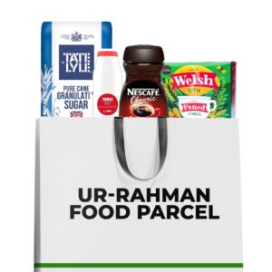 2kg Sugar,  2kg Salt,  50 Tea bag’s,  Small jar Coffee (Token 4)